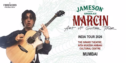 Jameson Ginger Ale Marcin Art of Guitar Tour