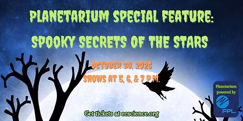 Planetarium Special Feature: Spooky Secrets of The Stars