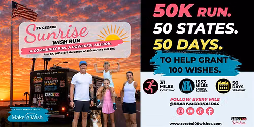 St. George  Sunrise Wish Run | Free Community Run