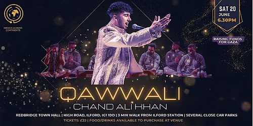 Qawali night with Medics Across Continents