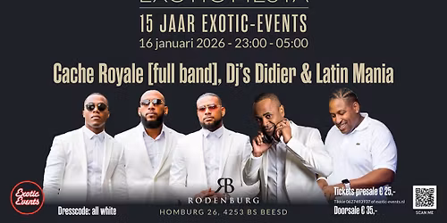 15 jaar Exotic-Events \u2606 ALL IN WHITE \u2606