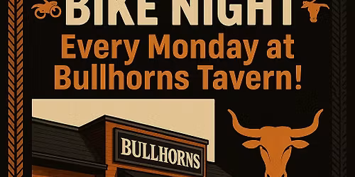 \ud83c\udfcd\ufe0f MONDAY BIKE NIGHT IS BACK \ud83c\udfcd\ufe0f