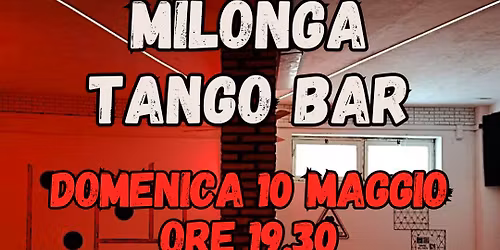 MILONGA TANGO BAR - TDJ Simone