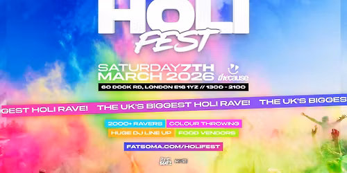 KCL INDIA SOC : HOLI FEST! | 07.03.26 | THE CAUSE