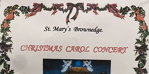 Christmas Carol Concert with Lostock Hall Brass Band