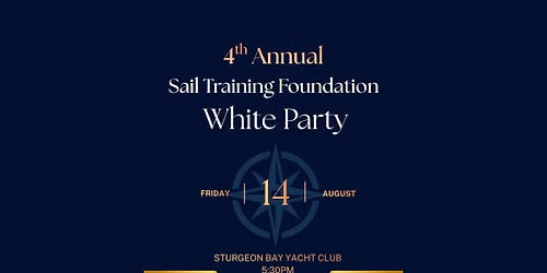 4th Annual Sail Training Foundation White Party