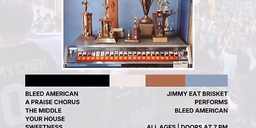 Jimmy Eat Brisket Performs Bleed American at The Far Out Lounge