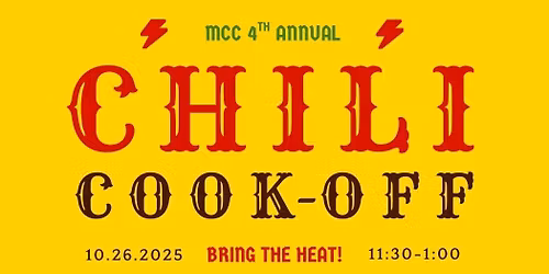 4th Annual Chili Cook-Off