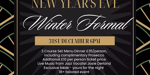 Winter Formal - New Year's Eve