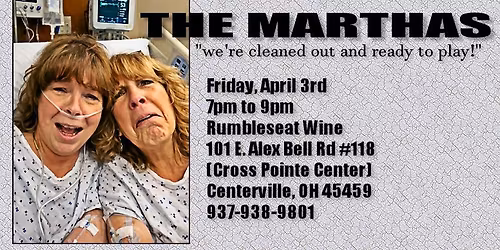 The Marthas at Rumbleseat WIne