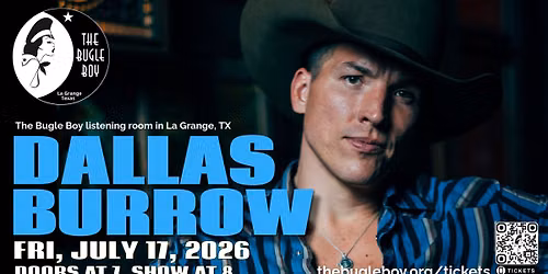 Dallas Burrow at the Bugle Boy!