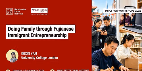 Doing Family through Fujianese Immigrant Entrepreneurship