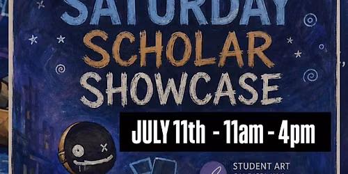 SECOND SATURDAY KIDS SHOWCASE\/GLOW IN THE DARK PAINT PARTY