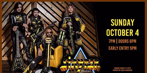 Stryper at Jergels