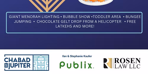 Chanukah Festival \/ Helicopter Chocolate Gelt Drop