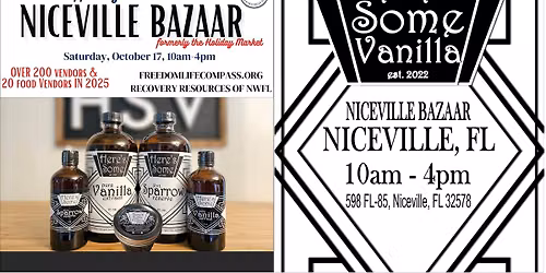 HSV at the Niceville Bazaar!