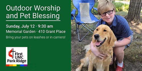Pet Blessing and Outdoor Worship