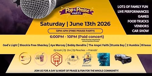 Pop N Praise Party