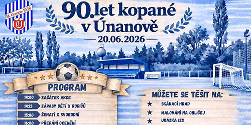 Oslavy 90. v\u00fdro\u010d\u00ed fotbalu v \u00dananov\u011b