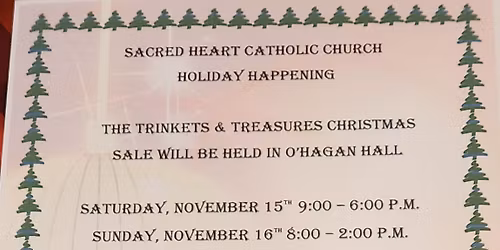 SACRED HEART CHURCH HOLIDAY HAPPENING