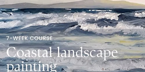 Coastal landscape painting - 7 weeks 