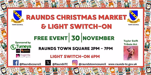 Raunds Christmas Market & Light Switch-On 