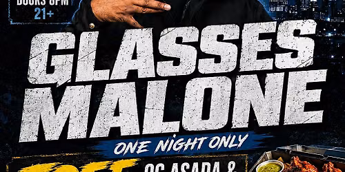 Glasses Malone Live in Salt Lake City + Free Food (First 100)