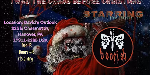 Boorish\/Fight the Fold\/No Bison in Buffalo\/As Pillars Crumble\nat The Outlook 