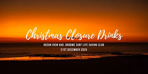 Christmas closure drinks