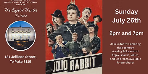 Jojo Rabbit - Screening at the Capitol Theatre