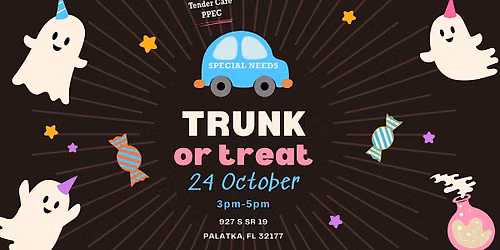 Tender Care PPEC Special Needs Trunk or Treat - Palatka Center