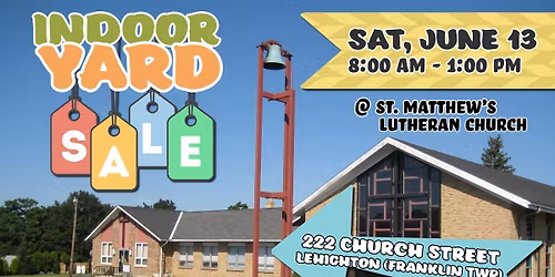 St. Matt's Indoor Yard Sale