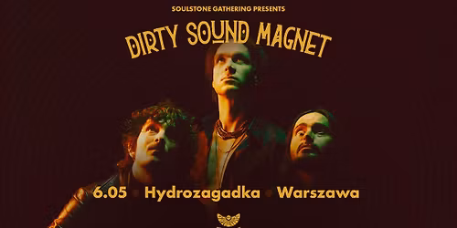 Dirty Sound Magnet \u2022 6.05 \u2022 Warszawa, Hydrozagadka