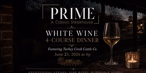 4 Course White Wine Dinner