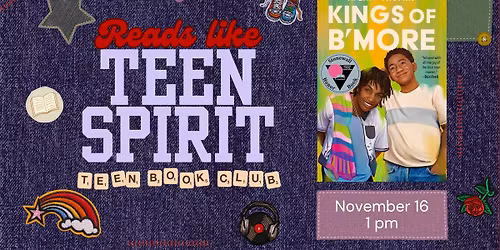Reads Like Teen Spirit - November Meeting