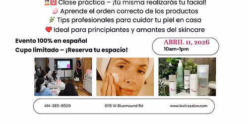 CLASE DE FACIAL - GLOW UP GIRLS!