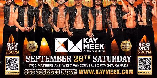Sept 26th: West Vancouver, BC Canada - GIRLS NIGHT OUT LAS VEGAS TAKEOVER at Kay Meek Arts Centre
