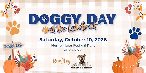 Doggy Day at the Lakefront
