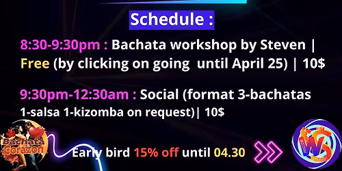 BACHATA CORAZON NIGHT \ud83d\udd25