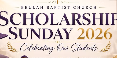 Scholarship Sunday 2026