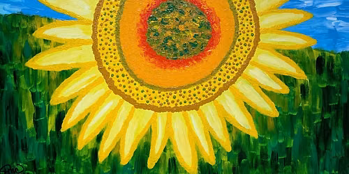 Petals & Palettes: Sunflower Paint Night