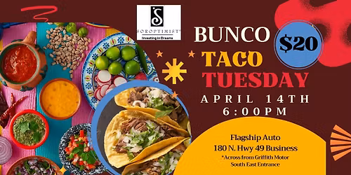 BUNCO - Taco Tuesday!!!