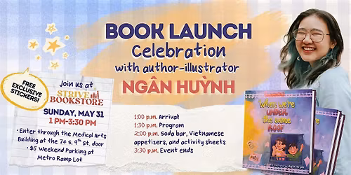 Book Launch Celebration - When We're Under the Same Roof by Ng\u00e2n Hu\u1ef3nh
