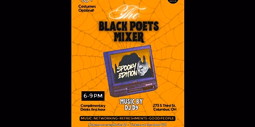 The Black Poets Mixer | Spooky Edition \ufe0f