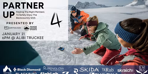 Partner Up - Avalanche Education Series #4