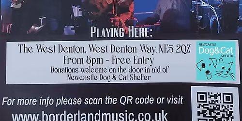 BORDERLAND @ The West Denton - Sat 20th Dec '25