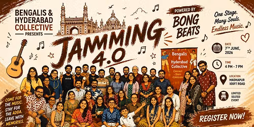 JAMMING 4.0 | Bengalis & Hyderabad Collective powered by Bong Beats