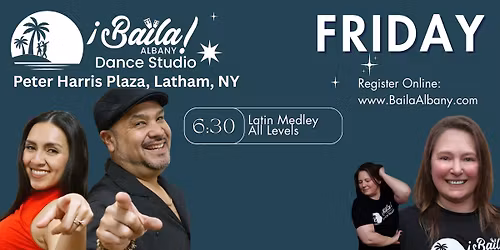 Salsa & Bachata Beginner Class (Latin Medley)