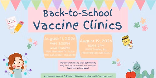 Back to School Vaccine Clinic- Pickerington