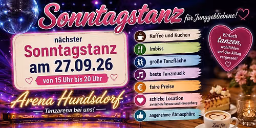 Sonntagstanz \/ Arena Hundsdorf